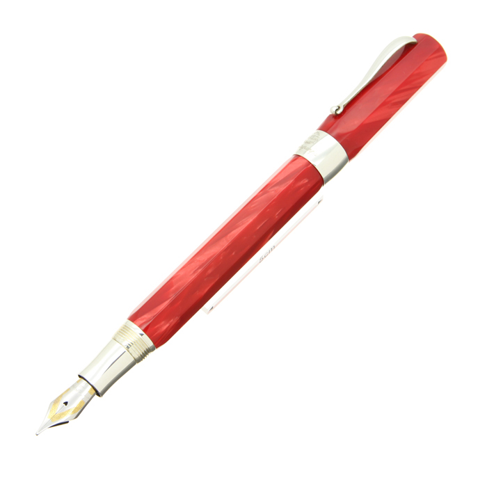 Montegrappa Red Celluloid Symphony Rollerball