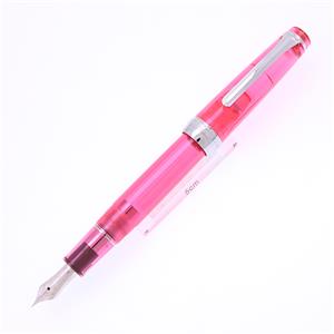 万年筆 海外限定 プロフェッショナルギア スリム 銀 透明 ピンク 細字