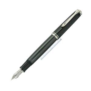 Pelikan ペリカン 万年筆 スーベレーン M805 ブラックストライプ EF メイン