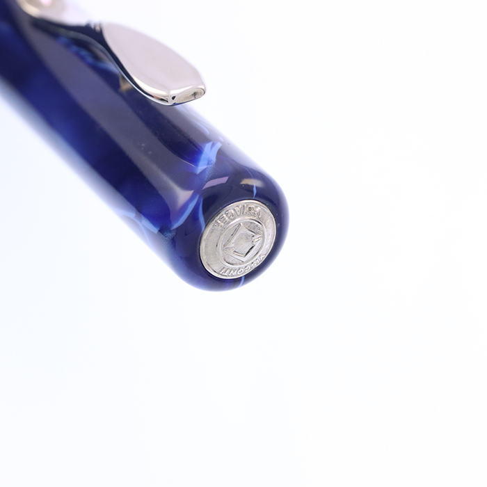 中古)VISCONTI ビスコンティ 万年筆 カレイドボイジャー ブルー 18K/M