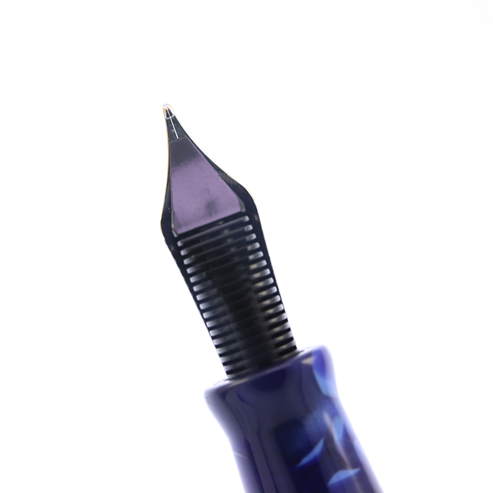 中古)VISCONTI ビスコンティ 万年筆 カレイドボイジャー ブルー 18K/M