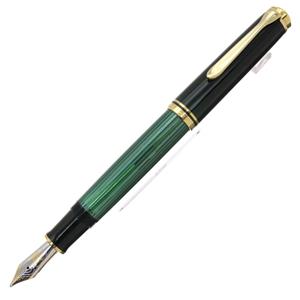 Pelikan ペリカン 万年筆 スーベレーン M800 緑縞 B メイン