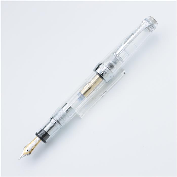 中古)SAILOR セーラー 万年筆 プロフェッショナルギア スケルトン 銀