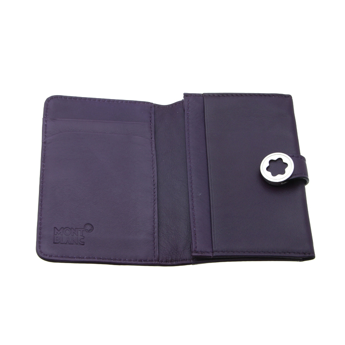 未使用　モンブラン メモ帳 札入れ カードホルダー付 ポケットサイズ 高級 カードホルダー 4cc IDホルダー付き マイスターシュテュック