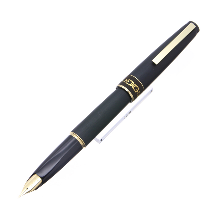 プレイボーイ　万年筆 中古)PLATINUM プラチナ 万年筆 純金象嵌 プレイボーイ 18K/細字（商品