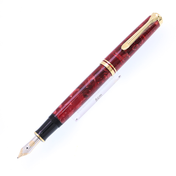 Pelikan万年筆 M600 赤縞 M nib Pelikan万年筆 M600 赤縞 M nib