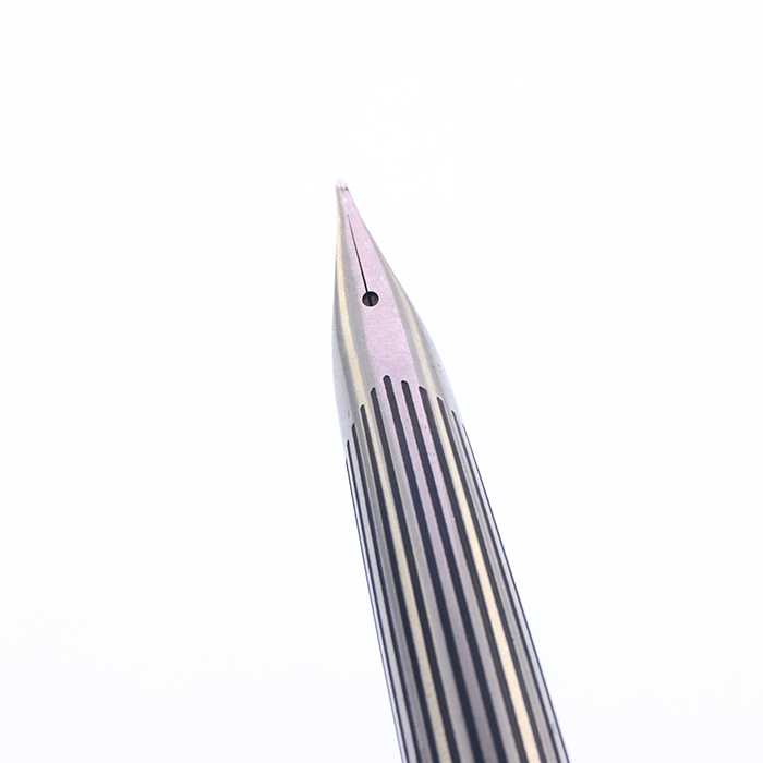 中古)PILOT パイロット 万年筆 ミュー ストライプ 中字（商品ID