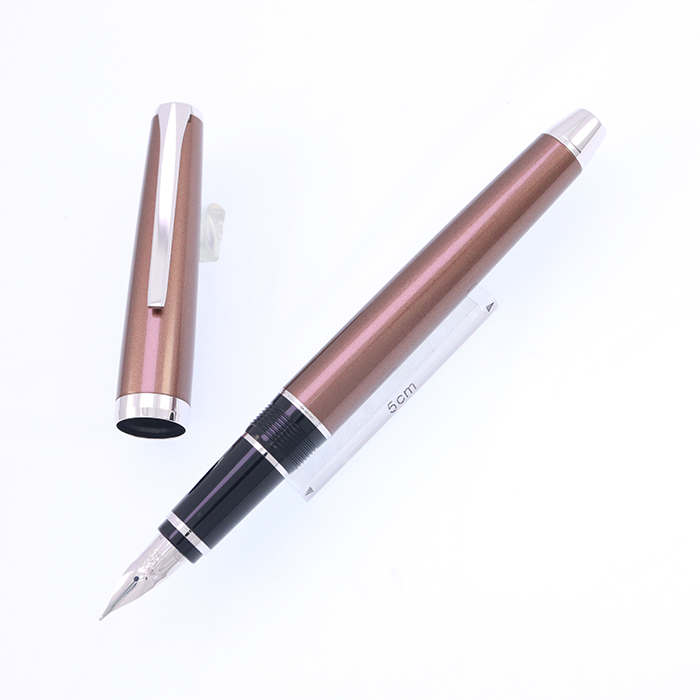 PILOT エラボー SBニブ 金属軸 ブラウン 詳細ページ | 万年筆 ボールペンなど高級筆記具の販売・買取