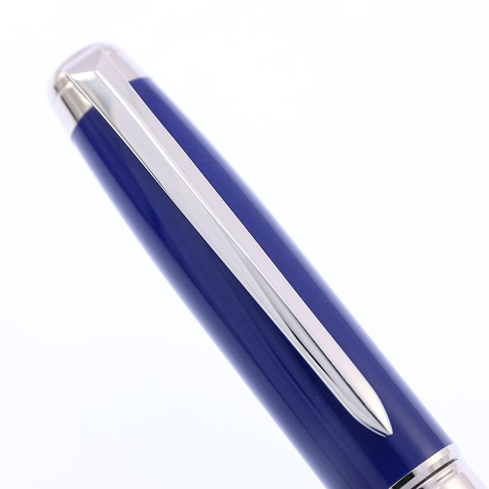 デュポンS.T. DUPONT ボールペン ブルー 新品)S.T.Dupont エス・テー・デュポン ボールペン D-イニシャル