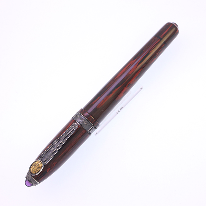 中古)Krone クローネ 万年筆 リミテッドエディション エイブラハム