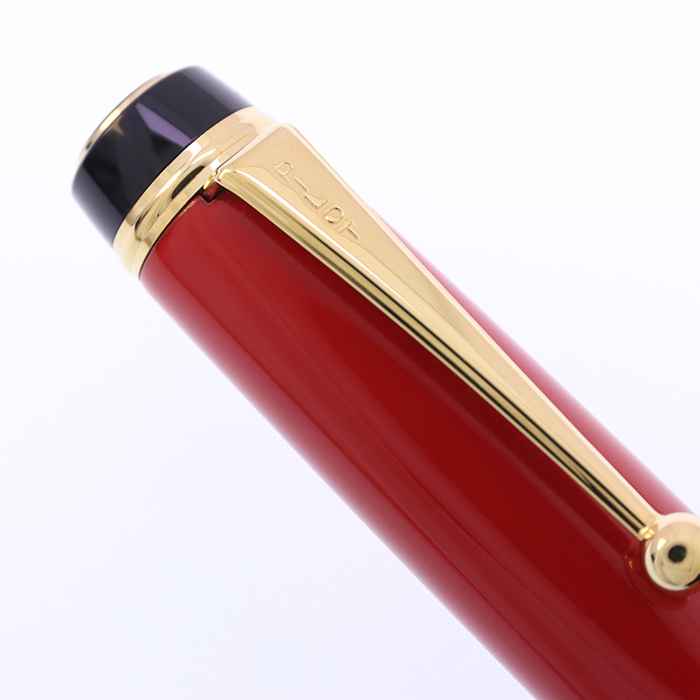 中古)PILOT パイロット 万年筆 カスタム845 漆 朱 極太字（商品ID