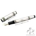 MONTBLANC モンブラン 万年筆 パトロンシリーズ2000 カール大帝 (ホワイトゴールド)