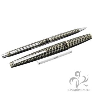 PILOT パイロット セット エリート ショートタイプ 格子柄 万年筆(細字)+メカニカルペンシル0.5mm メイン