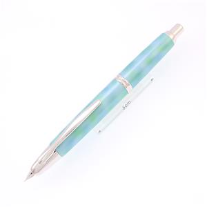 万年筆 大原美術館×うさぎやオリジナル キャップレス クロード･モネ 睡蓮 シルバートリム 極細字