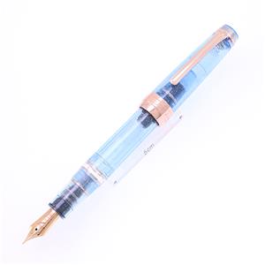 万年筆 ペントオリジナル プロフェッショナルギア レアロ ピンクゴールド プレシャス アクアマリン 細字 