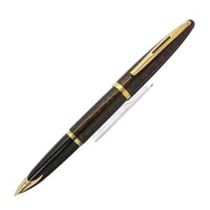 万年筆 カレン アンバー シマーGT M