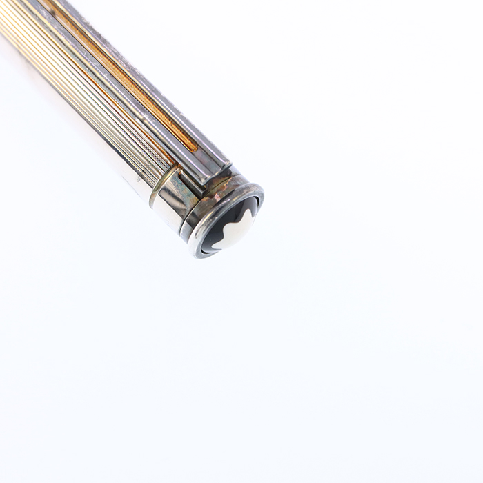 中古)MONTBLANC モンブラン 万年筆 ノブレス ラッカー ブルーマーブル