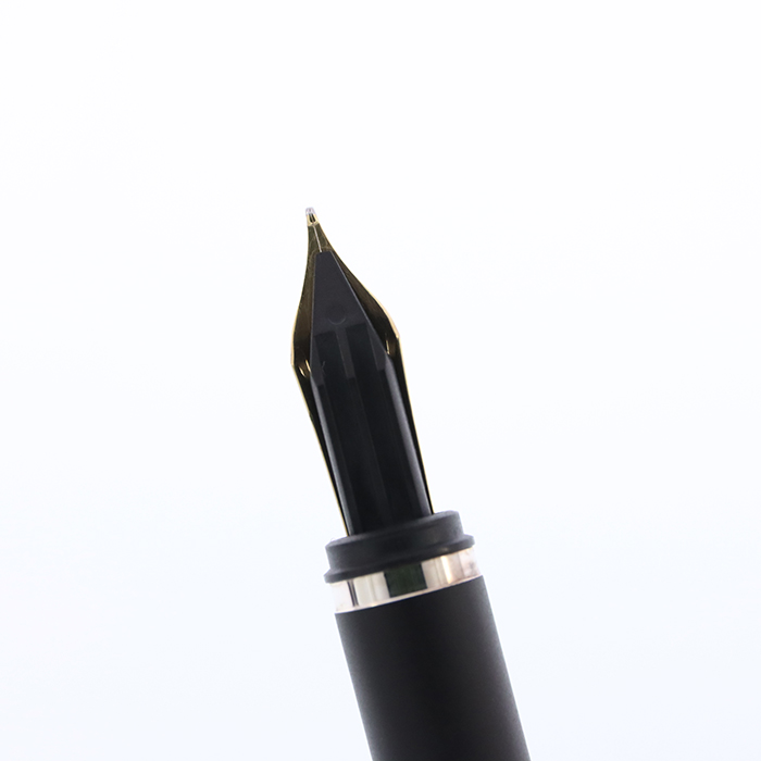 中古)MONTBLANC モンブラン 万年筆 ノブレス ラッカー ブルーマーブル