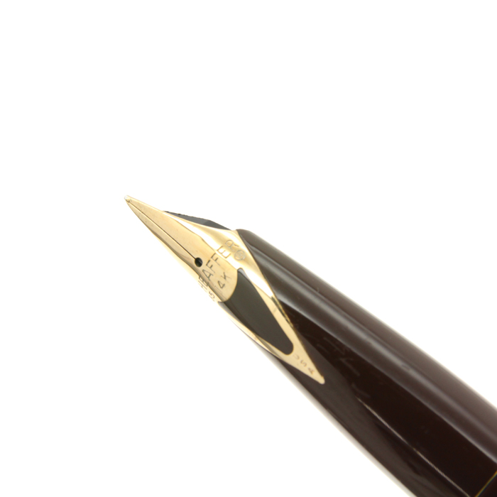 SHEAFFER ゴールド 万年筆、ボールペン 2本セット 米国ヴィンテージ シェーファー 万年筆 ゴールドプレート