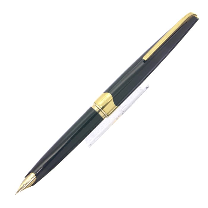 【筆記確認済】プラチナ万年筆 22K 金ペン ショートタイプ ポケットサイズ 黒 詳細ページ | 万年筆 ボールペンなど高級筆記具の販売・買取