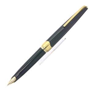 PLATINUM プラチナ 万年筆 ショートタイプ 黒軸 14K/中字 メイン