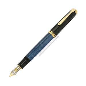 Pelikan ペリカン 万年筆 スーベレーン M800 ブルーストライプ F メイン