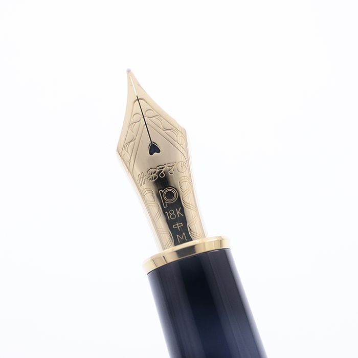 新品プラチナ万年筆銀無垢18K M中字