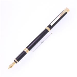 万年筆 ノブレス ラッカー ブラック F