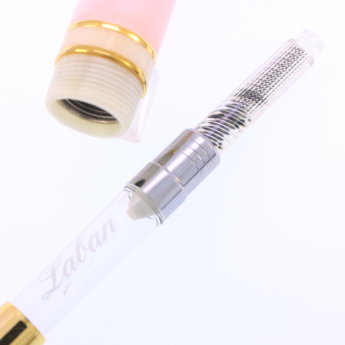 中古)LABAN ラバン 万年筆 325 ダマスク サクラ 14K/F フレックス