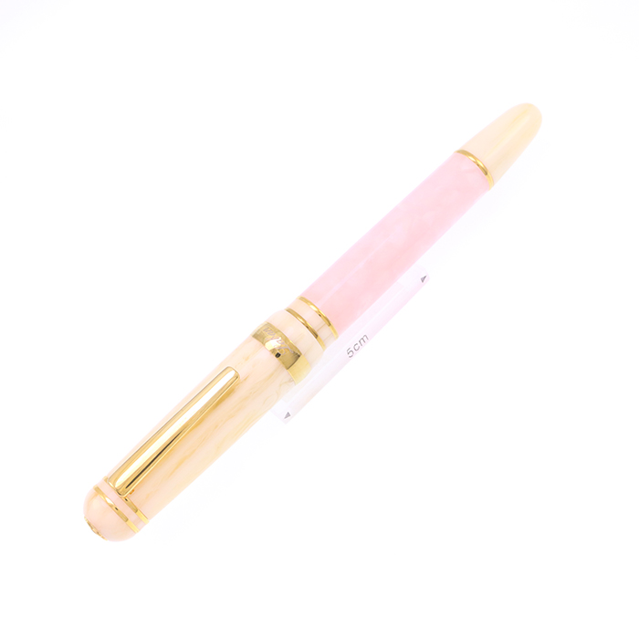 中古)LABAN ラバン 万年筆 325 ダマスク サクラ 14K/F フレックス