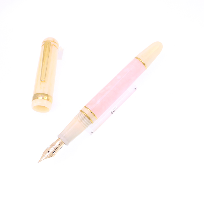 中古)LABAN ラバン 万年筆 325 ダマスク サクラ 14K/F フレックス