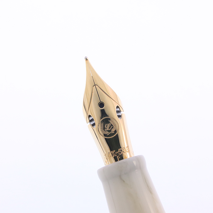 中古)LABAN ラバン 万年筆 325 ダマスク サクラ 14K/F フレックス