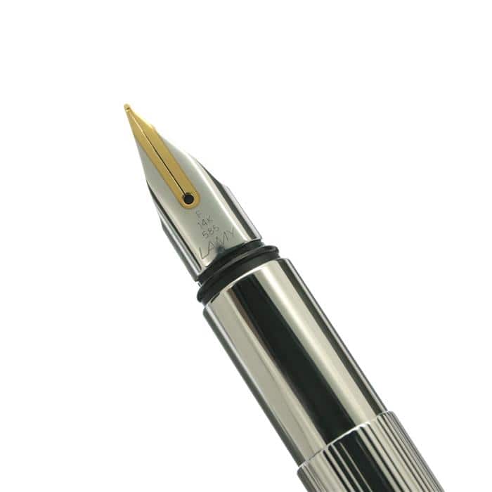 ブラウン×ピンク 【14K】Parker（USA）万年筆ペン先 ペンダントトップ