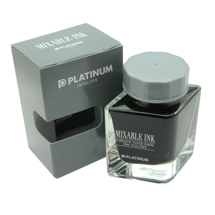 新品)PLATINUM プラチナ ボトルインク ミクサブルインク #62 アース