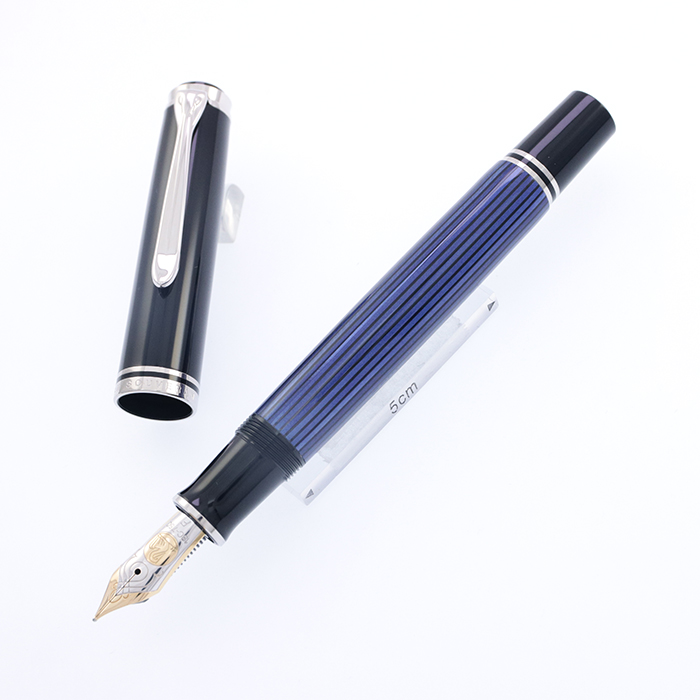 限定品 極美品】ペリカン 万年筆 M805 ヴァイブラントブルー