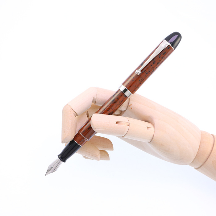 ベークライト 万年筆 未使用 ワンチャー ベークライト七宝万年筆 耐久