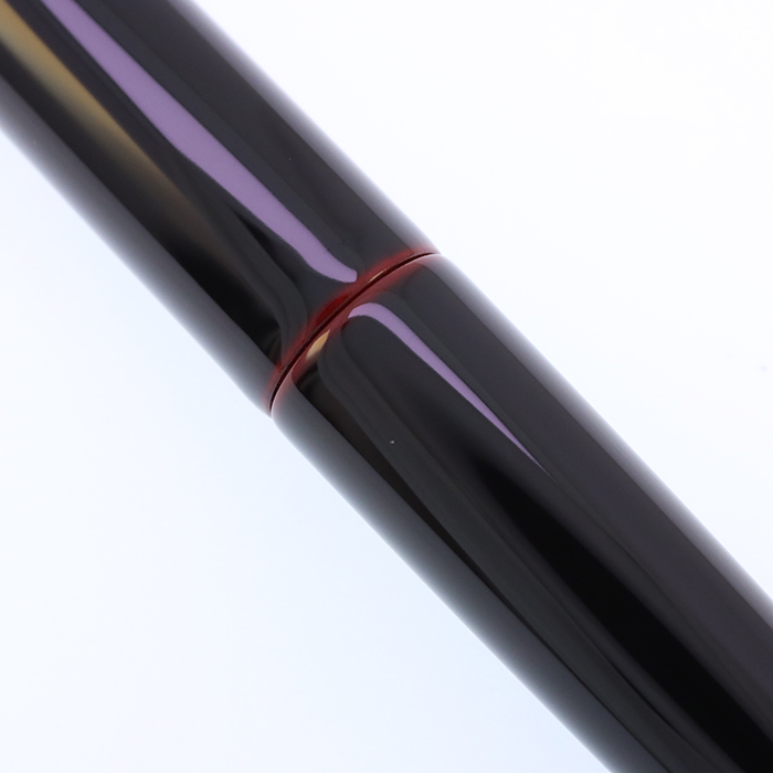 中古)NAKAYA 中屋万年筆 万年筆 ライター ポータブル 黒溜 廻り止め 九