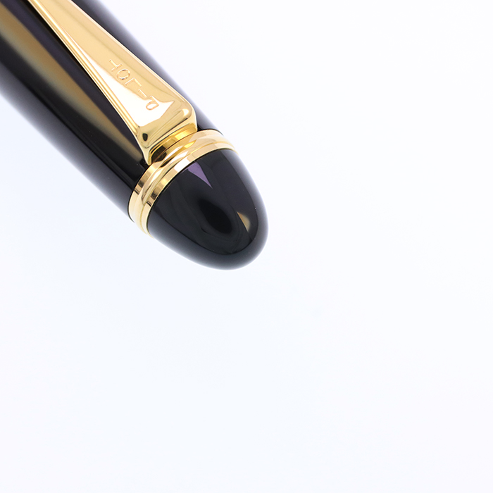 中古)PILOT パイロット 万年筆 カスタム743 ブラック ポスティング