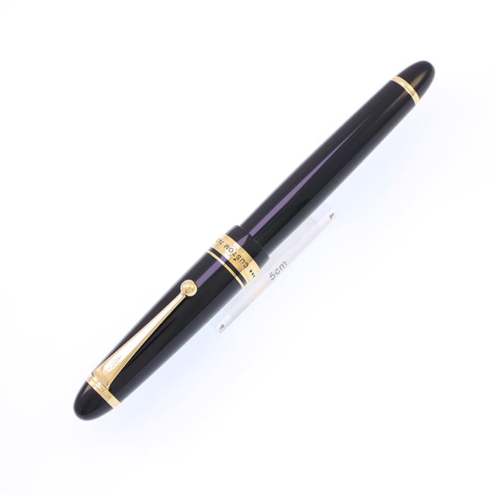 中古)PILOT パイロット 万年筆 カスタム743 ブラック ポスティング