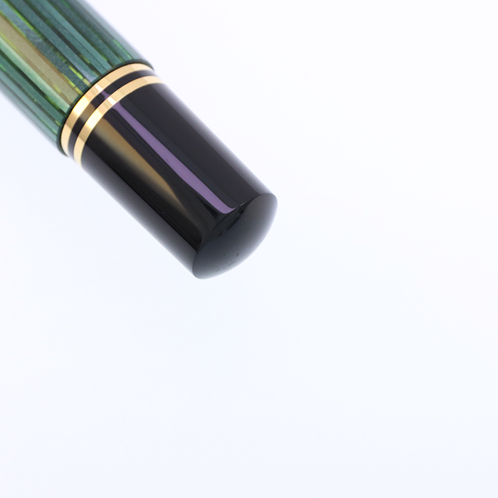 中古)Pelikan ペリカン 万年筆 スーベレーン M800 グリーンストライプ