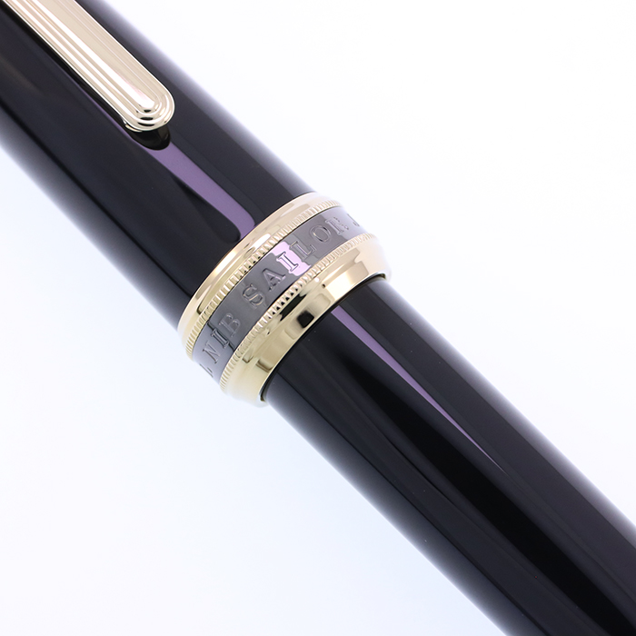 新品)SAILOR セーラー 万年筆 長刀研ぎ キングイーグル ゴールドトリム