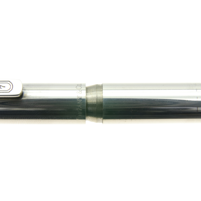 TIFFANY&Co.ティファニー 1837 ボールペン ツイスト式 925刻印 TIFFANY&Co. ティファニー ボールペン SV925 ツイスト式 シルバー製