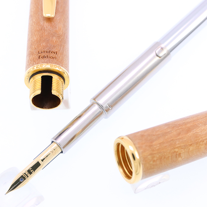キャップレス　カエデ　限定生産品 詳細ページ | 万年筆 ボールペンなど高級筆記具の販売・買取