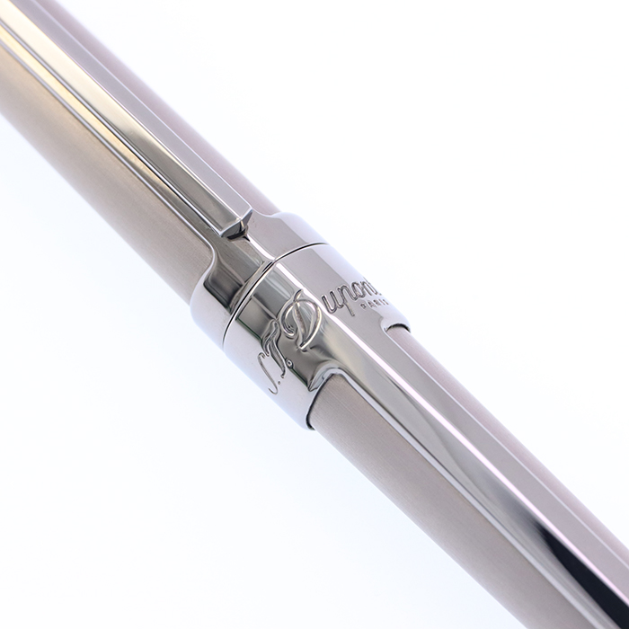 中古)S.T.Dupont エス・テー・デュポン 万年筆 デフィ チタニウム