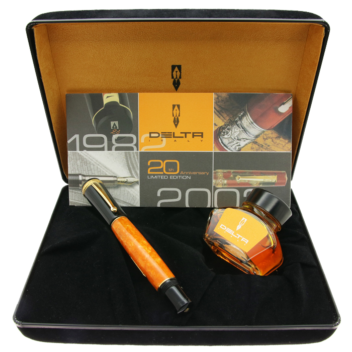 Delta 20anniversary 1k F 万年筆 詳細ページ | 万年筆 ボールペンなど高級筆記具の販売・買取