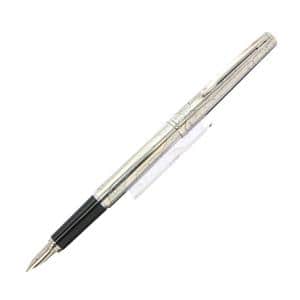 PLATINUM 万年筆 シルバー 18K 詳細ページ | 万年筆 ボールペンなど高級筆記具の販売・買取