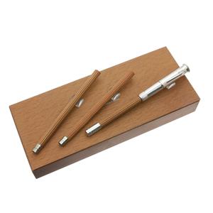 GRAF VON FABER-CASTELL グラフフォンファーバーカステル エクステンダー パーフェクトペンシル シルバーコーティング ブラウン メイン
