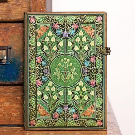 新品)paperblanks ペーパーブランクス ノート ミモザ ミディ [PB4614-1