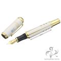 MONTBLANC モンブラン 万年筆 パトロンシリーズ2001 ポンパドゥール侯爵夫人 (ソリッドゴールド)