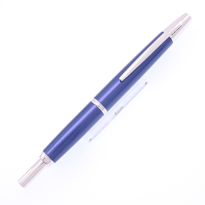 中古)PILOT パイロット 万年筆 キャップレス デシモ ダークブルー